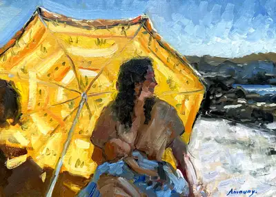 L'allaitement à la plage.