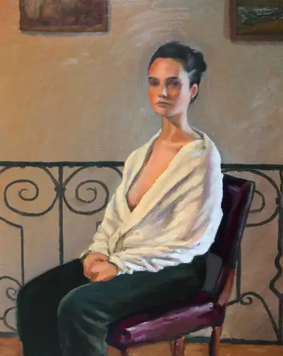 Maiwenn, première pose.