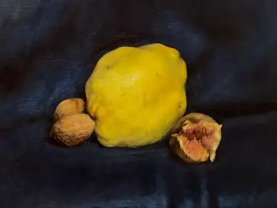 Noix coing et figue 