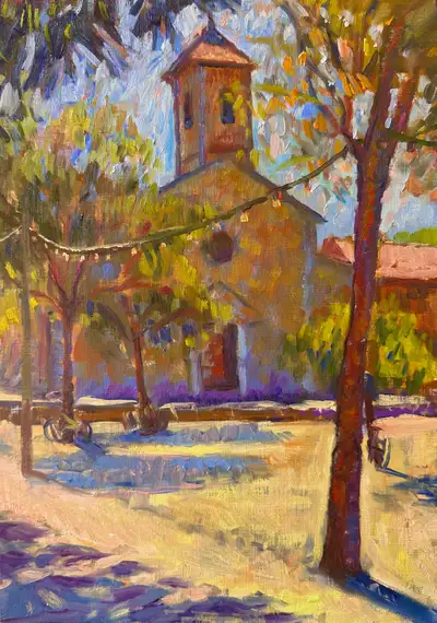 Place du village, Porquerolles